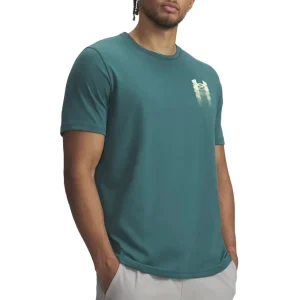 UA M BLUR LOGO SS